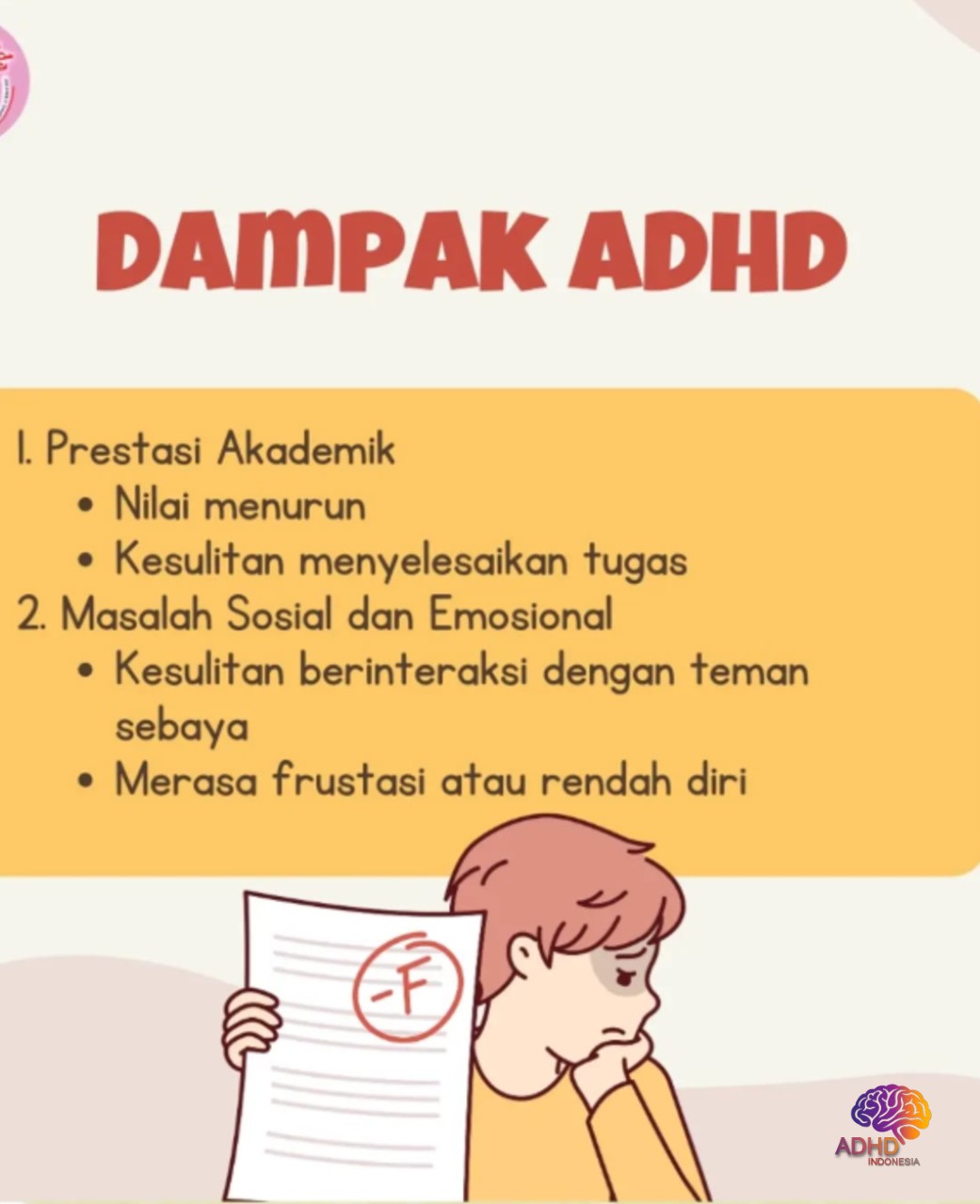 Dampak ADHD terhadap Proses Belajar Anak di Kota Palembang