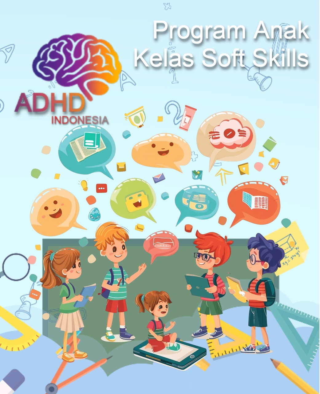 Program ADHD Indonesia Kota Palembang Kelas Soft Skills Anak ADHD
