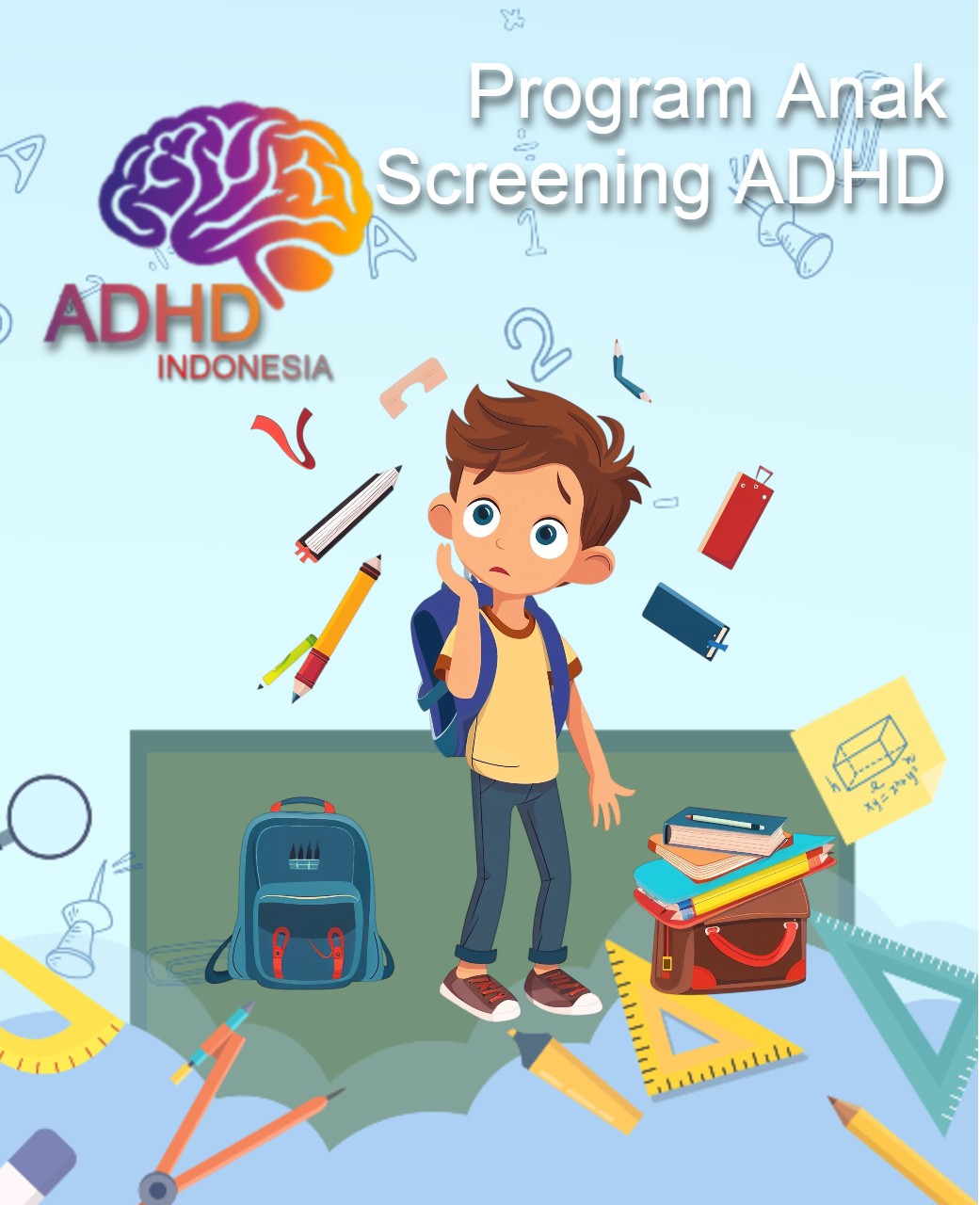 Program ADHD Indonesia Kota Palembang Screening ADHD Non-Diagnostik
