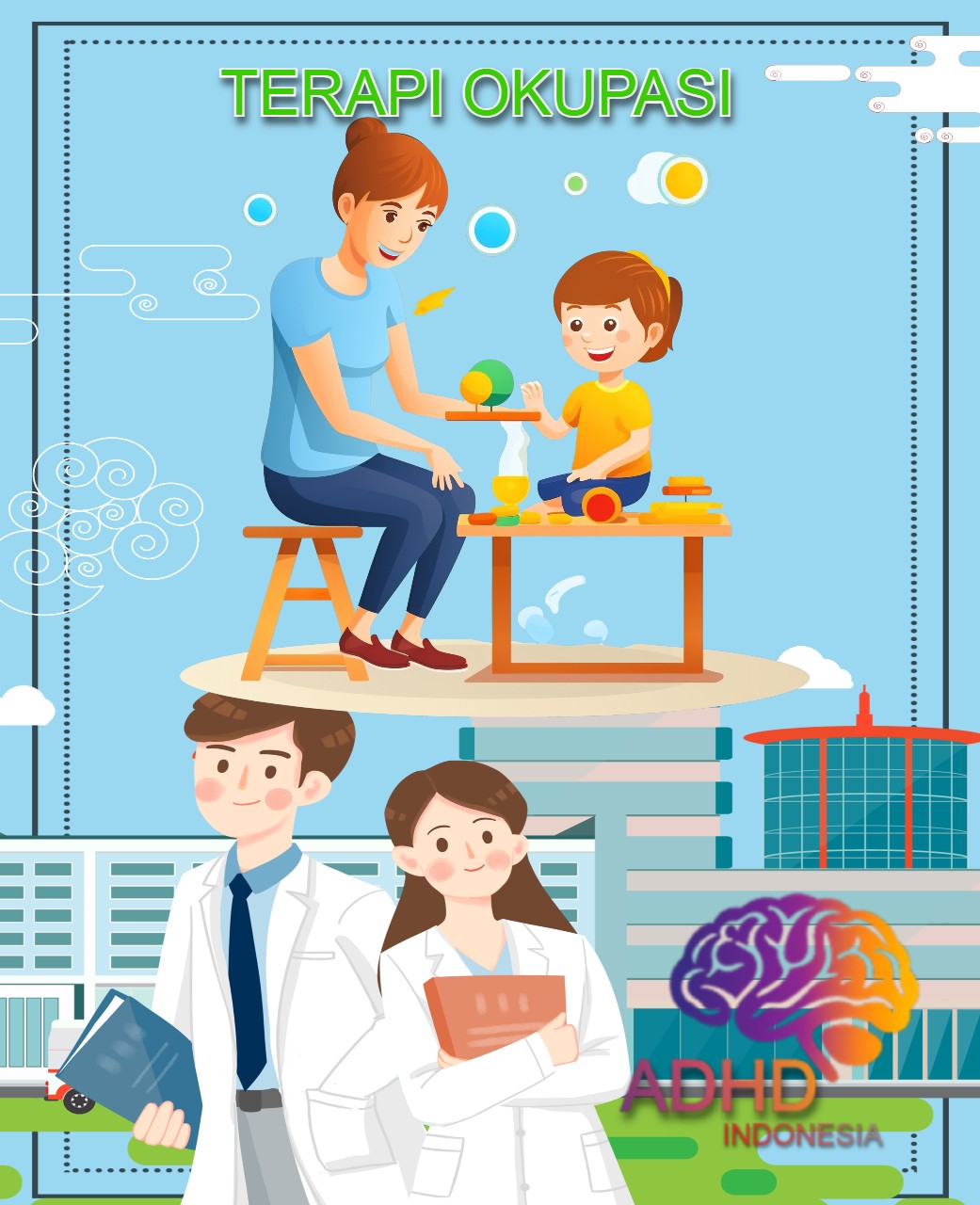 Rujukan untuk Terapi Okupasi untuk Anak ADHD Indonesia Kota Palembang