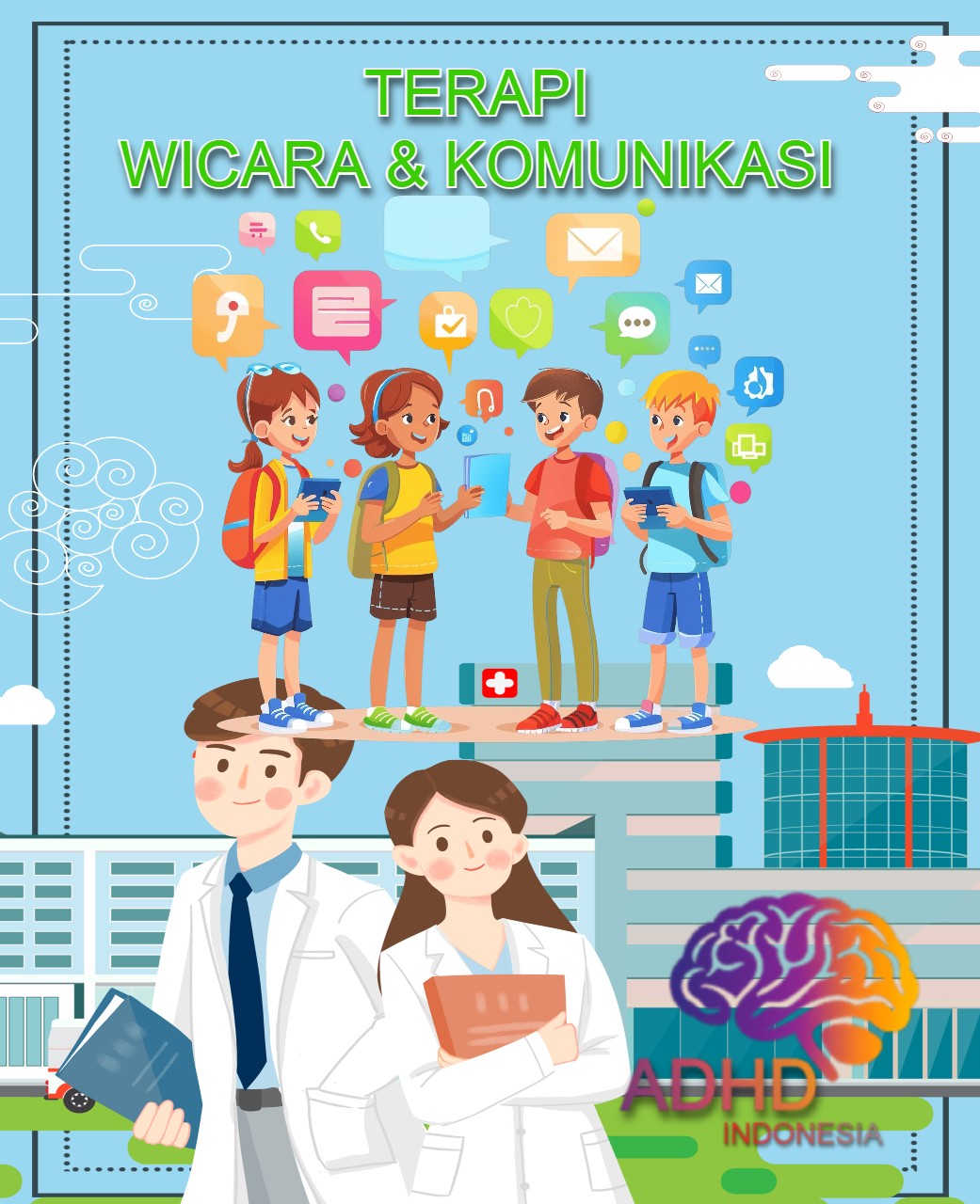 Mitra ADHD Indonesia Kota Palembang untuk Terapi Wicara dan Komunikasi untuk Anak ADHD